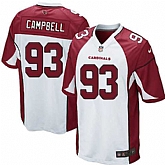 Nike Men & Women & Youth Cardinals #93 Calais Campbell White Team Color Game Jersey,baseball caps,new era cap wholesale,wholesale hats